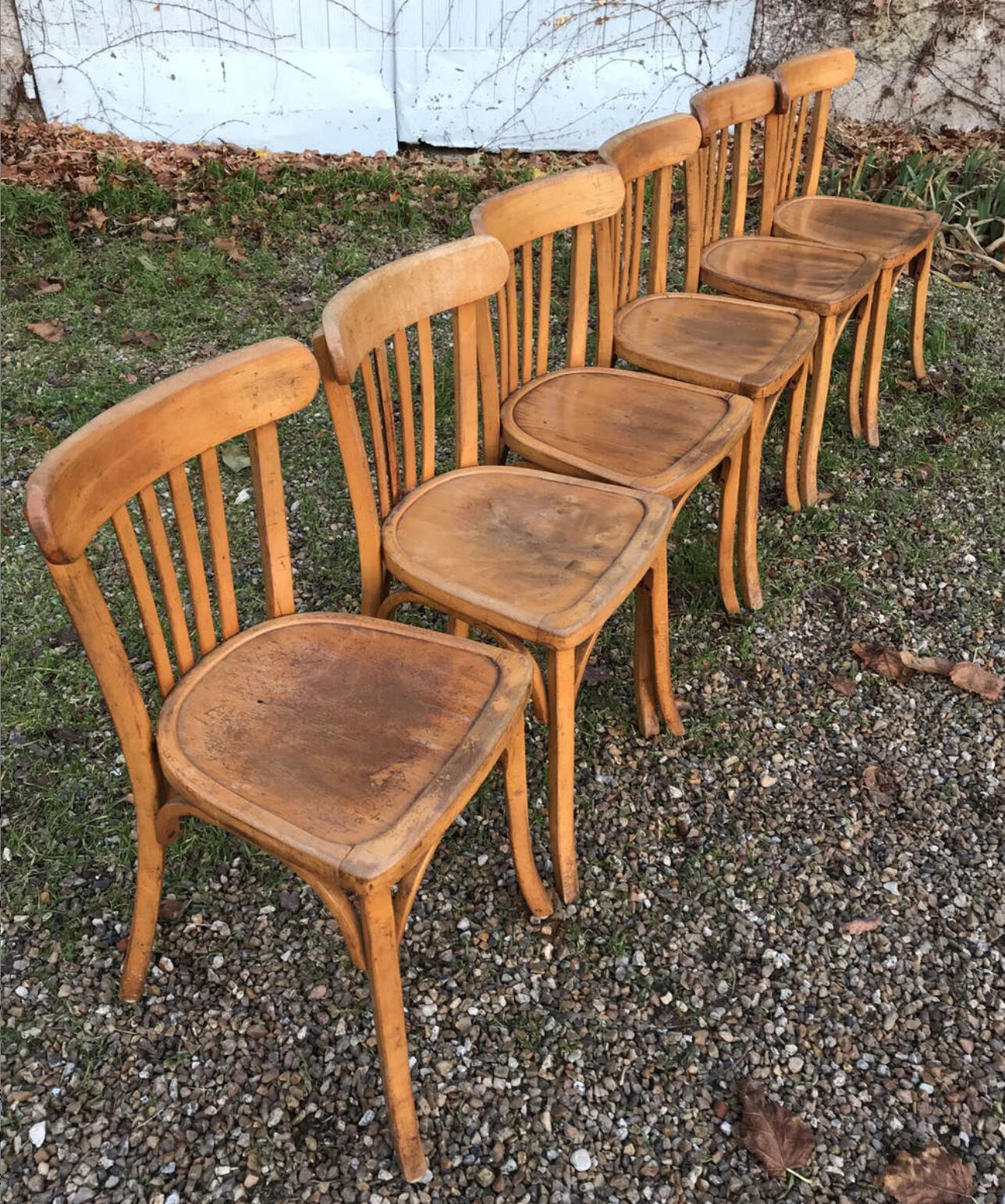 Vintage bistro chairs