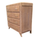 1960 compass foot chest of drawers