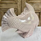 Sculpture poisson craquelé Art Déco céramique Le Jan