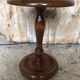 Sellette table appoint bois tourné vintage #a576