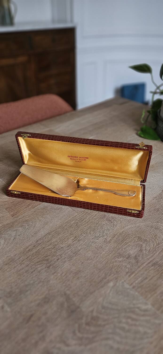 Ercuis silver-plated pie server