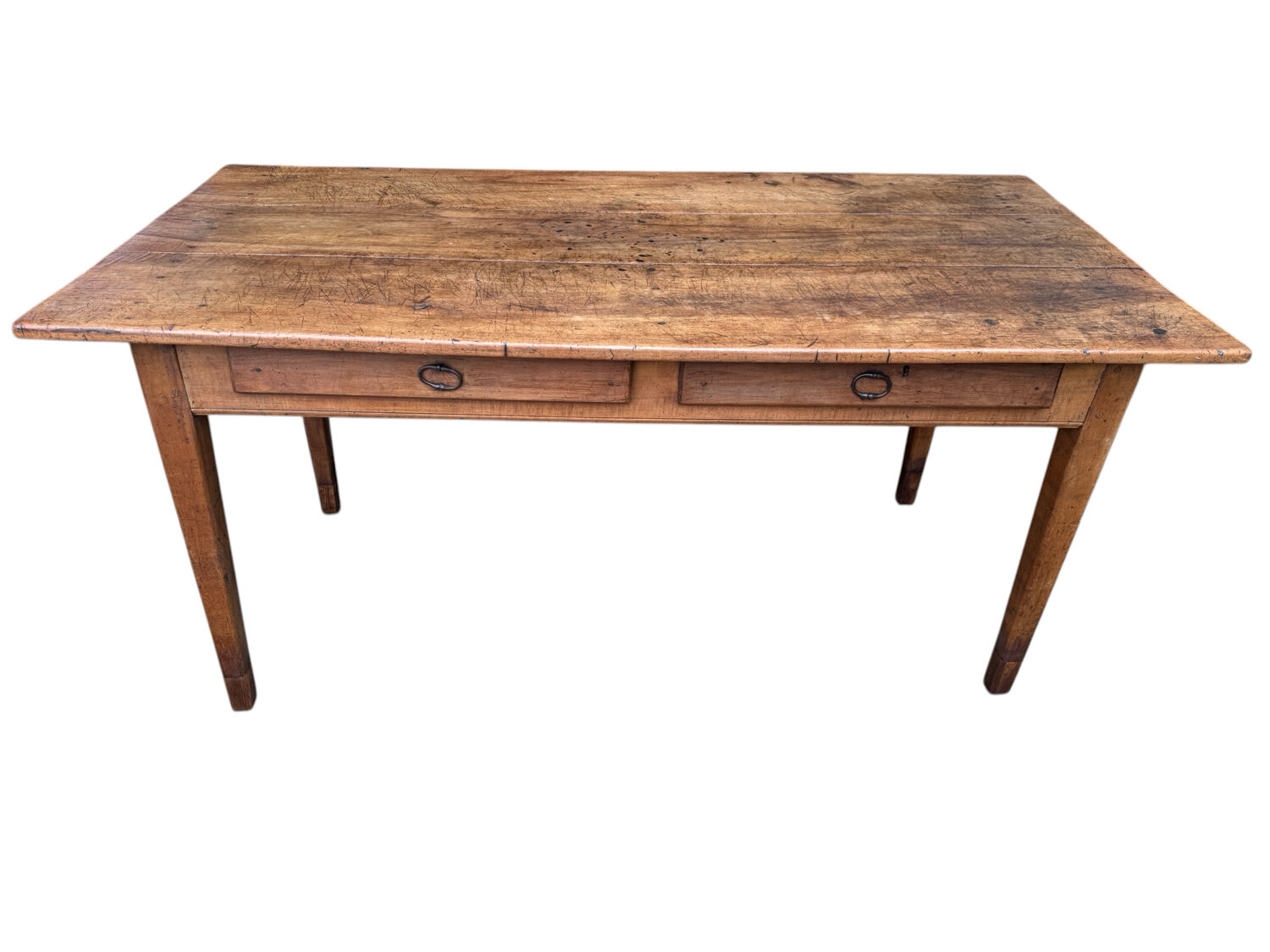 Table de ferme en cerisier, France XIXème s.