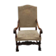 Fauteuil style renaissance en noyer