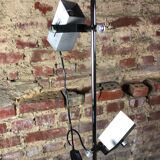 Vintage chrome steel floor lamp 80'S