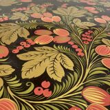 Pair of wooden tables, 1950s design.