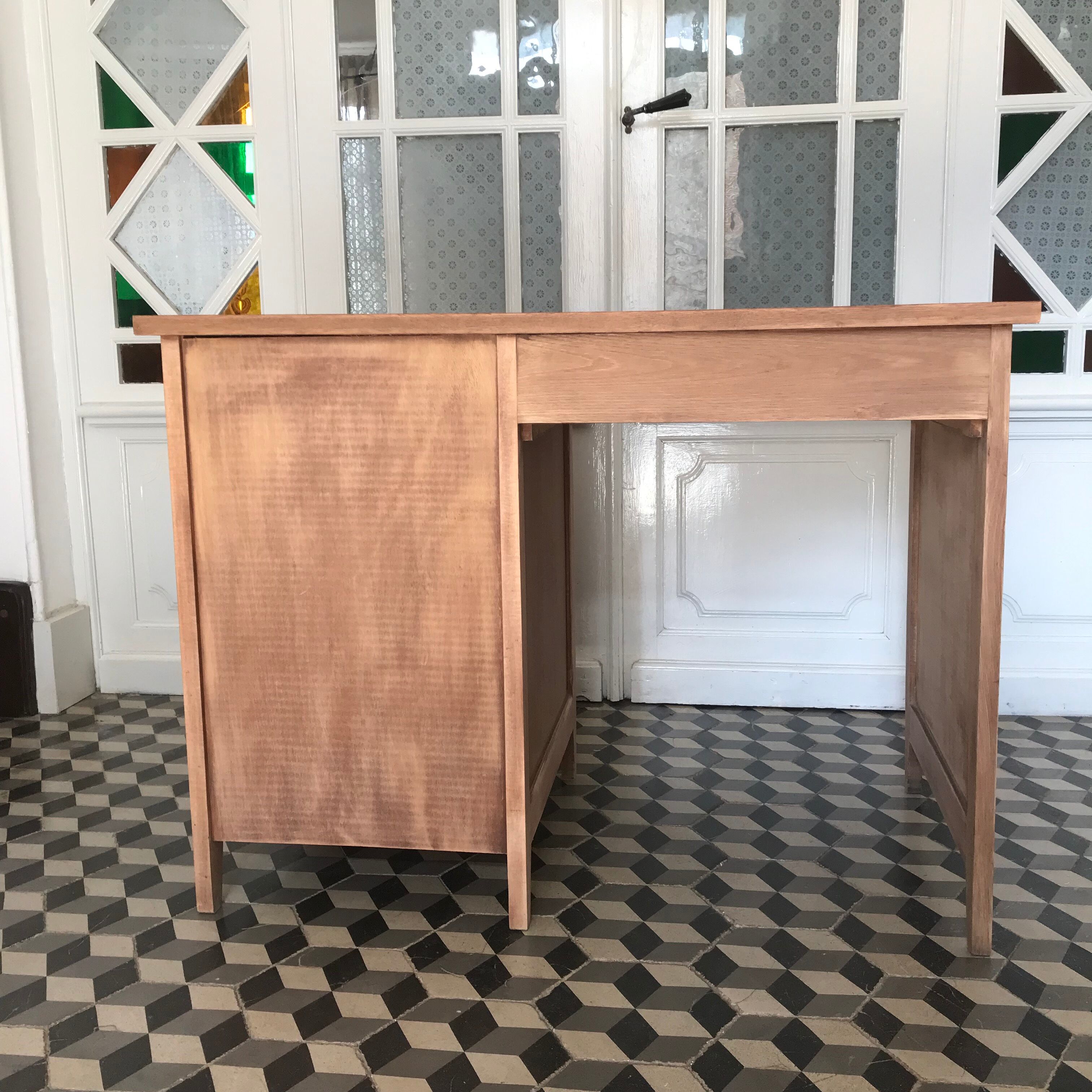 Vintage wooden desk