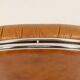 Carlo Di Carli. Leather and metal armchair. 1970s.
