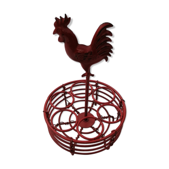 Metal egg holder