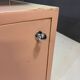Kovona Bauhaus style bedside table, 1950s, Czechoslovakia