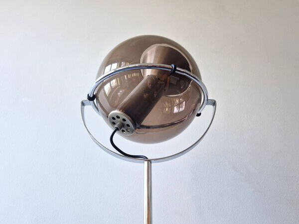 Lampadaire Globe D-2000 de Frank Ligtelijn pour Raak Amsterdam, années 1960