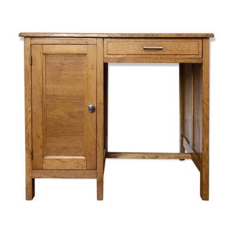 Bureau enfant vintage des années 40/50 en chêne