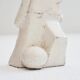 Cubist sculpture of a footballer 1970