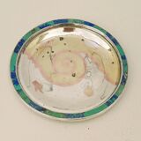 Gold silver metal copper dinanderie cup