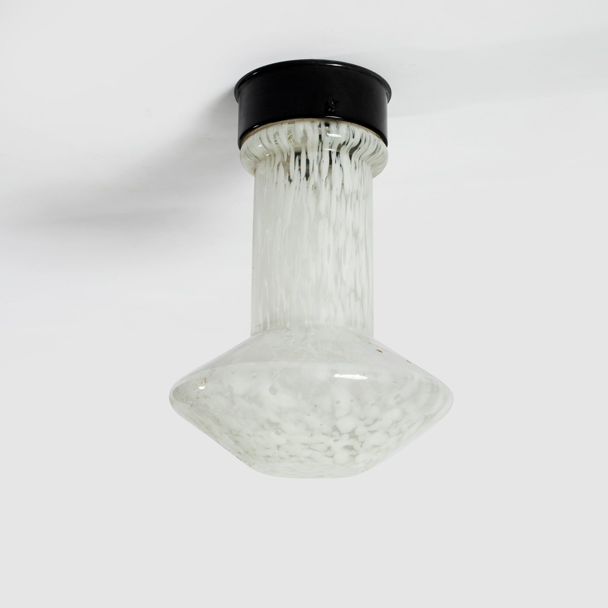 Art-glass ceiling or table lamp, Czechoslovakia, 1970s