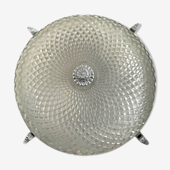 Chiseled glass ceiling lamp