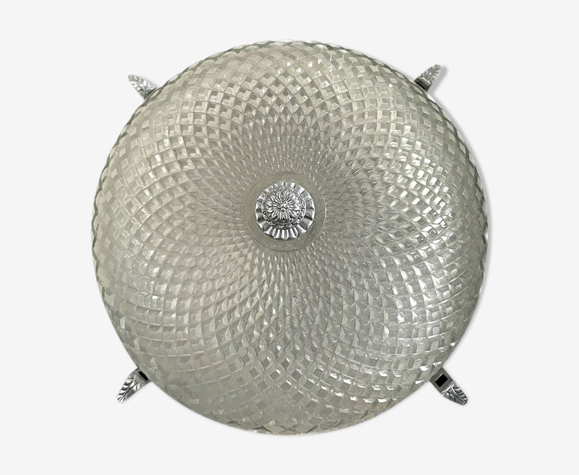 Chiseled glass ceiling lamp