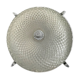 Chiseled glass ceiling lamp