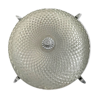 Chiseled glass ceiling lamp