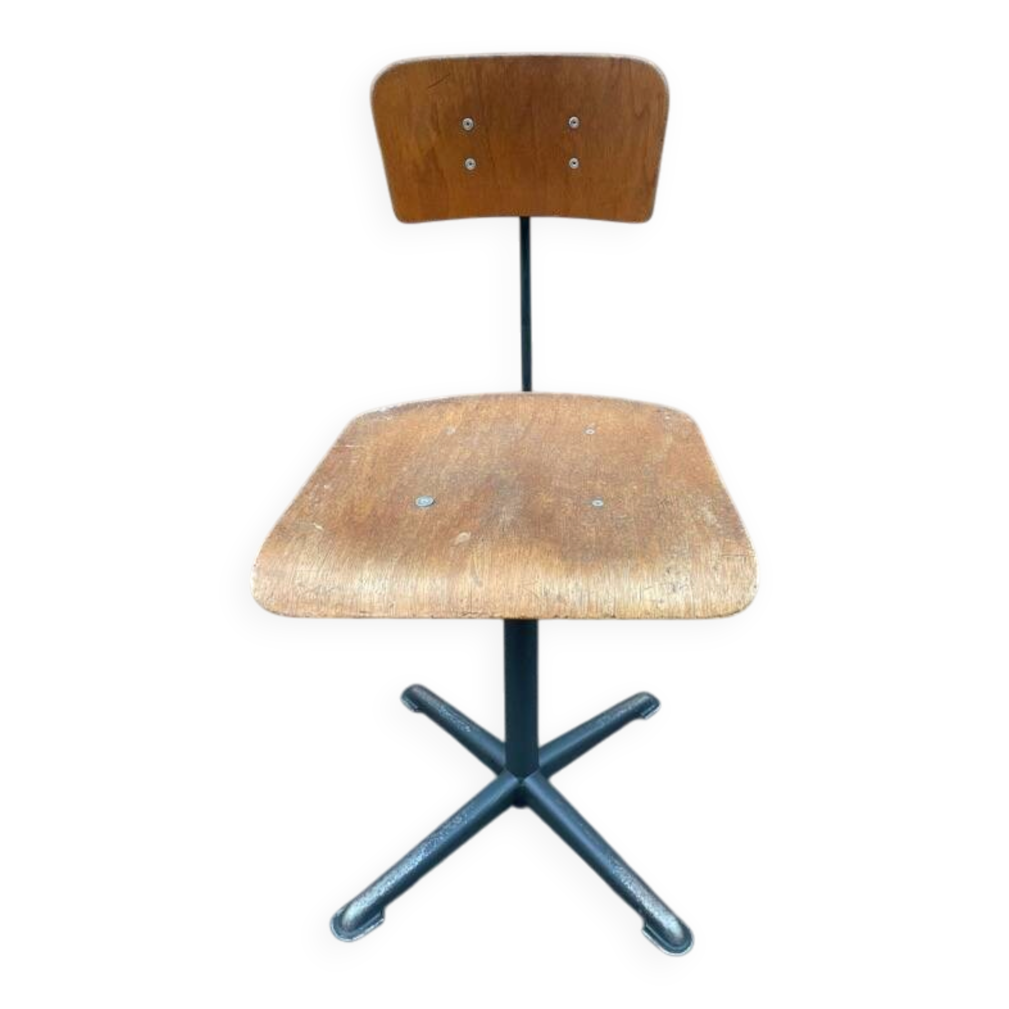 Vintage Friso Kramer adjustable workshop stool for Ahrend De Cirkel