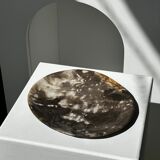 Dish in petrified wood