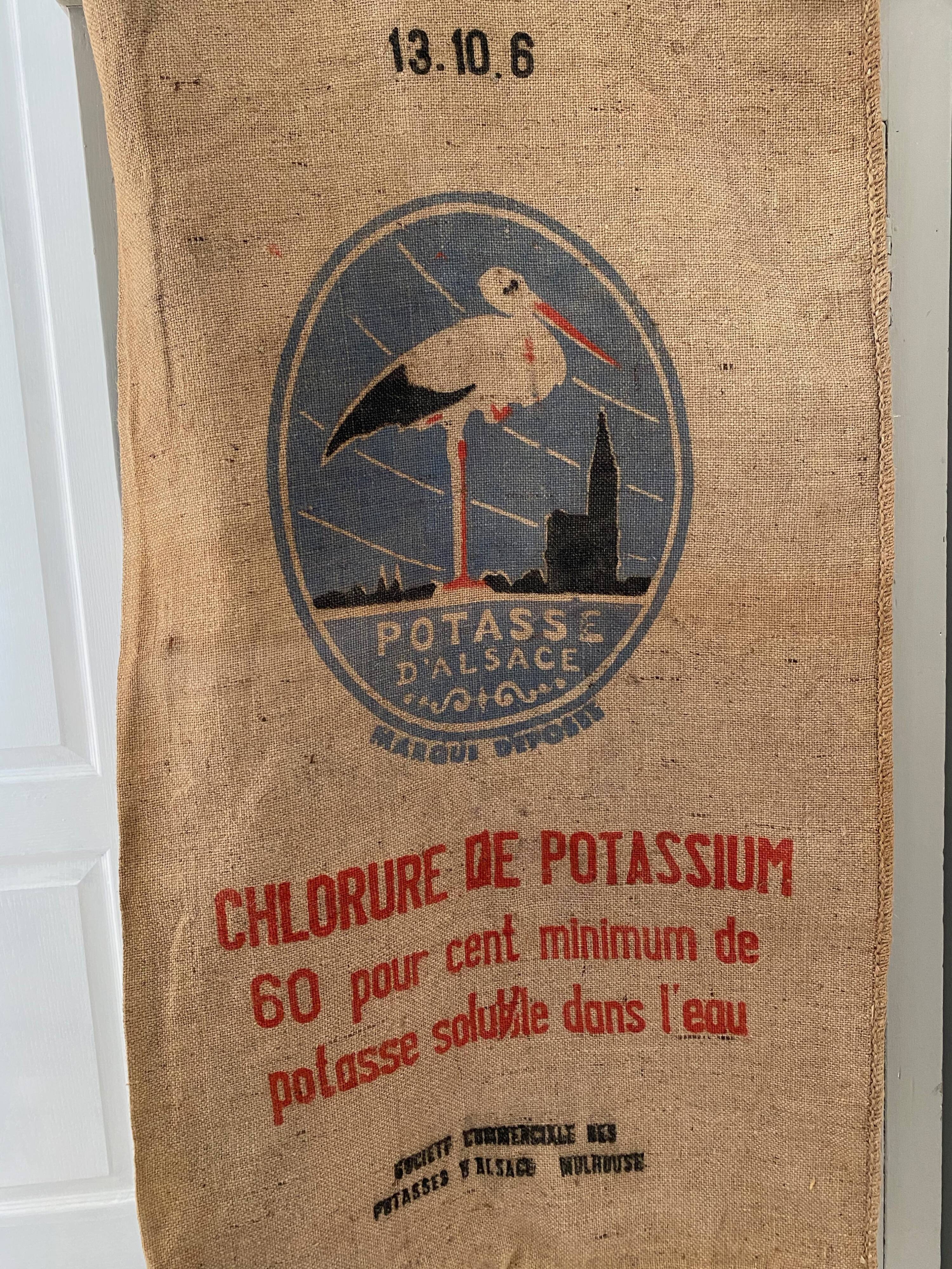 Jute bag "Potasse d'Alsace"