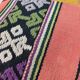Vintage turkish kilim cushion cover, 40 x 40 cm