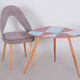 Small Restored MidCentury Table, Beech and Umakart, Czechia, 1950s