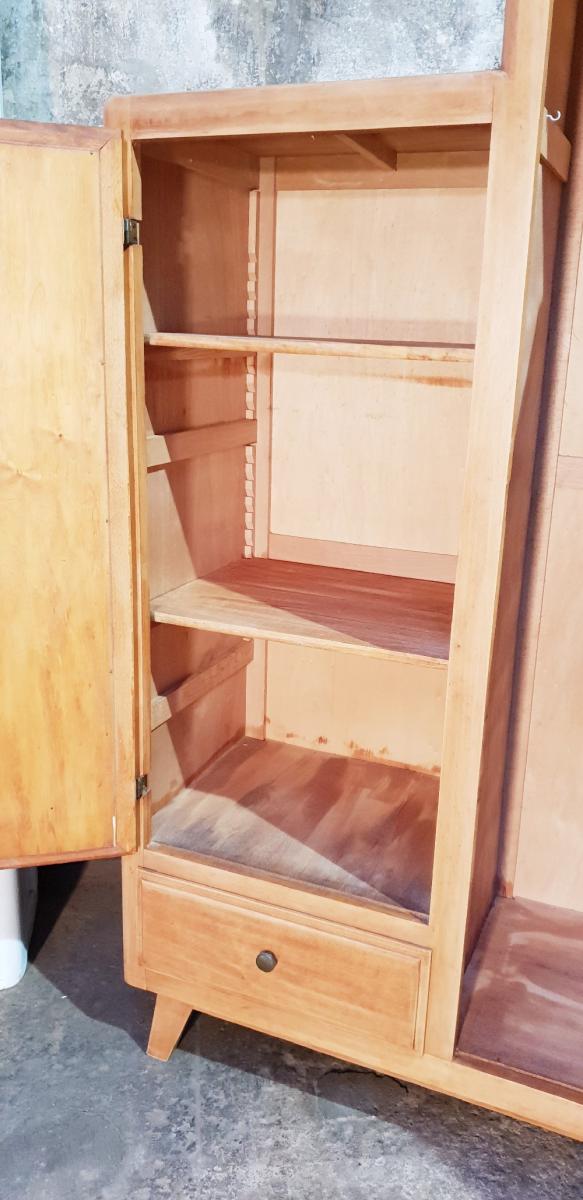 Vintage asymmetrical wardrobe