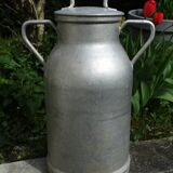 ALUMINUM milk can NESTLE marked schmid