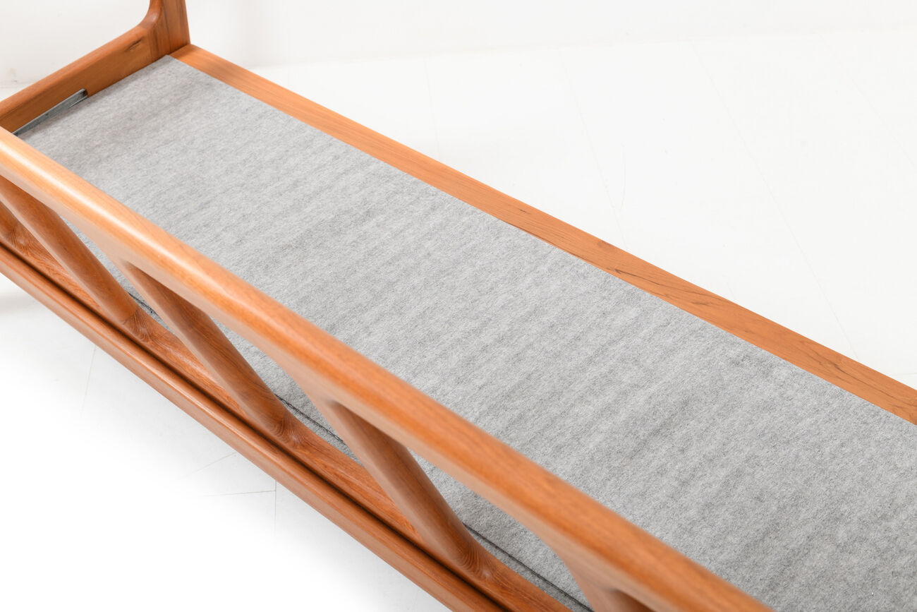 Danish teak 3-seater loungesofa / daybed by Jens-Juul Christensen
