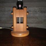 lamp base by +lys danish denmark scandinavian fir pine vintage