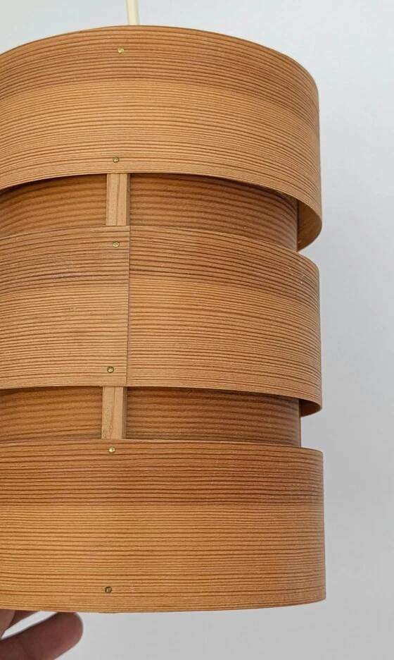 Suspension by Hans-Agne Jakobsson in pine veneer for AB Ellysett, Sweden 1960.