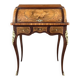 Bureau à cylindre en marqueterie de style Louis XV, XIXe siècle