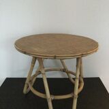 Rattan table
