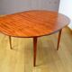 Vintage 1960s Rio Rosewood Scandinavian Design Dining Table