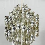 Mid-century spiral ceiling lamp by Verner Panton for Lüber AG, model SP1, Germany, 1970s, early example.