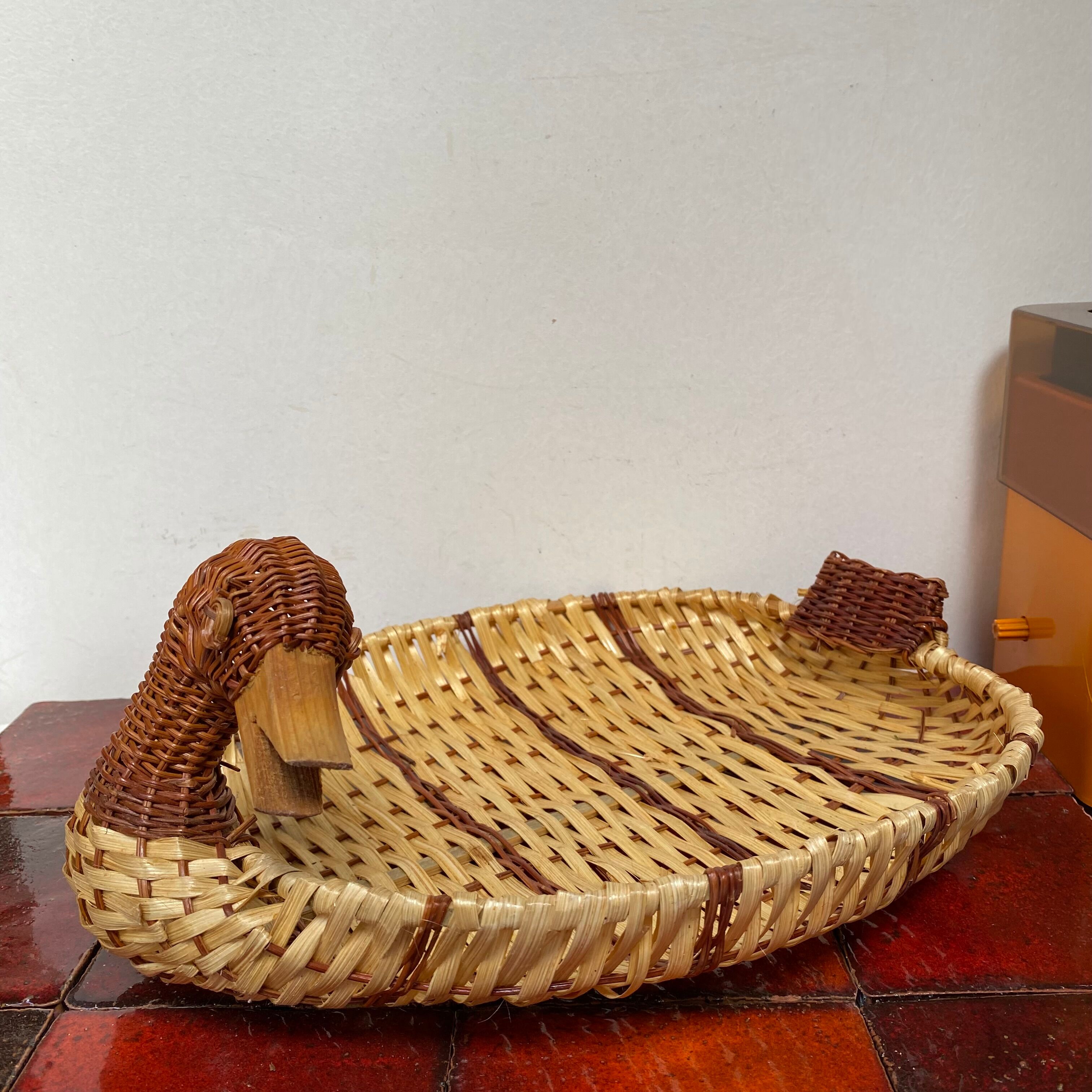 Duck wicker baskets