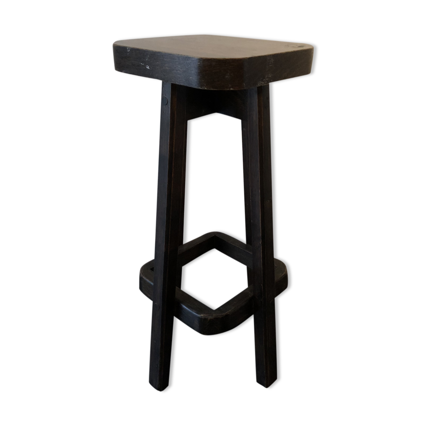 Vintage wooden stool