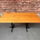 Dining table or desk Les Arcs Charlotte Perriand solid pine France 1960