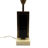 Romeo Rega, lampe de table Hollywood Regency, Italie, années 1970