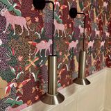 Pair of modular design wall lights from the 1960s.