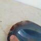 Blue agate ashtray
