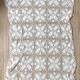 Plaid, couverture au crochet 75X150 cm