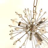 Mid century glass sputnik chandelier by Emil Stejnar, 1970s