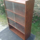 Vintage mahogany library