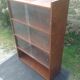 Vintage mahogany library