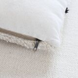 Berber wool cushion