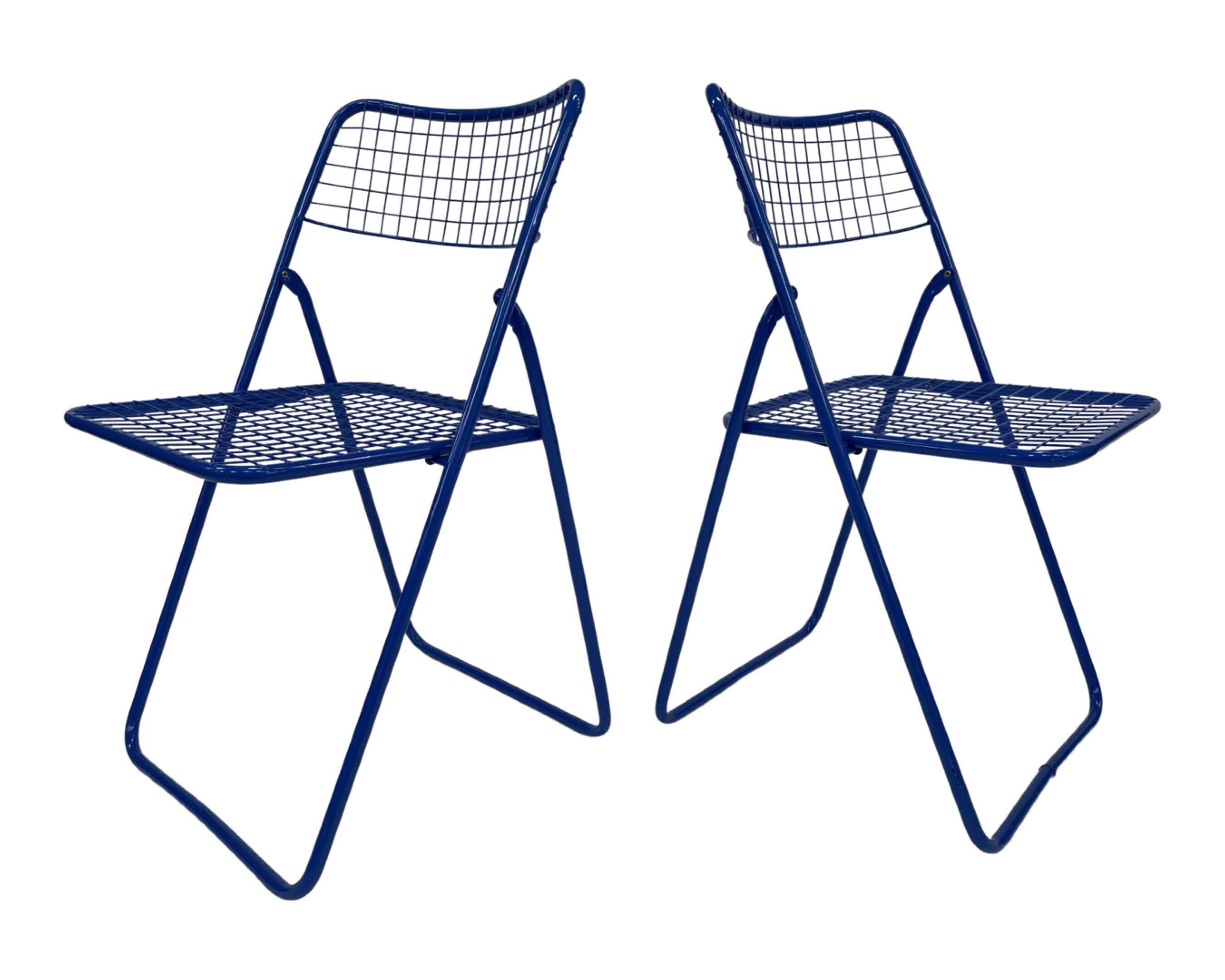 Chaise pliante vintage « Ted Net » de Niels Gammelgaard pour Ikea 1976