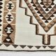 93x277 Wool Cream Runner Rug, Vintage Runner For Hallway
