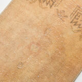 1x3 handmade vintage door mat rug,42x101cm